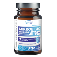 ASEPTA Mikrobilac IBS+ probiotyk 7 szczepów 30 kaps.