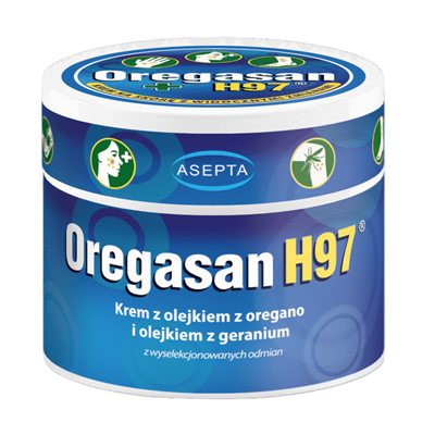 ASEPTA Oregasan H97 - krem 150ml - olejek oregano z olejkiem z geranium