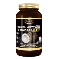 ASEPTA Węgiel aktywny z kokosa 310mg, 120 kaps.
