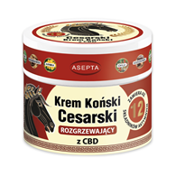 ASEPTA Krem koński cesarski rozgrzewający z CBD 50ml