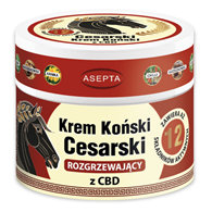 ASEPTA Krem koński cesarski rozgrzewający z CBD 150ml