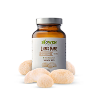 BIOWEN Lion’s Mane 400 mg, 90 kaps. 40% polisacharydów, 30% beta-glukanów