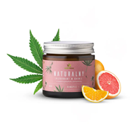 HEMPKING Naturalny dezodorant w kremie z CBD o zapachu grejpfruta i pomarańczy 65g