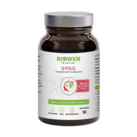 BIOWEN Q-Folic - metylowany kwas foliowy 600mcg, 90 kaps.