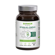 BIOWEN Betaina HCL Complex+ Pepsyna 960mg, 90 kaps.