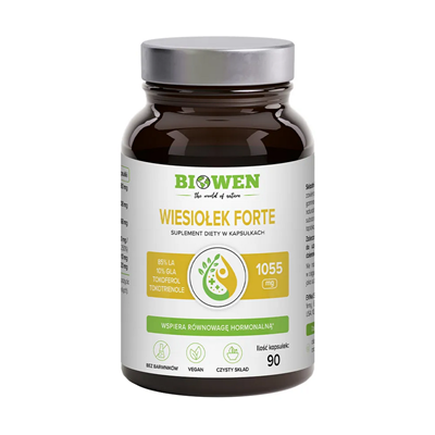 BIOWEN Wiesiołek forte 1055mg, 90 kaps.
