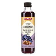 Syrop korzenny cynamonowa aronia 250ml POLSKA RÓŻA