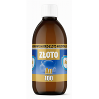 Mikro-Złoto koloidalne Au100 10ppm 300ml PRO AKTIV