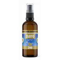 Mikro-Złoto koloidalne SPRAY Au200 20ppm 100ml PRO AKTIV