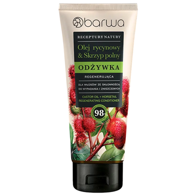 Odżywka olej rycynowy & skrzyp polny w tubie regenerująca 200ml BARWA RECEPTURY NATURY