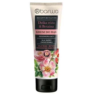 Krem do rąk dzika róża & betaina regenerujący 100ml BARWA RECEPTURY NATURY