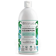 Hipoalergiczny szampon bezzapachowy do skóry wrażliwej i atopowej 400ml BARWA