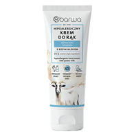 Hipoalergiczny krem do rąk z kozim mlekiem 75ml BARWA
