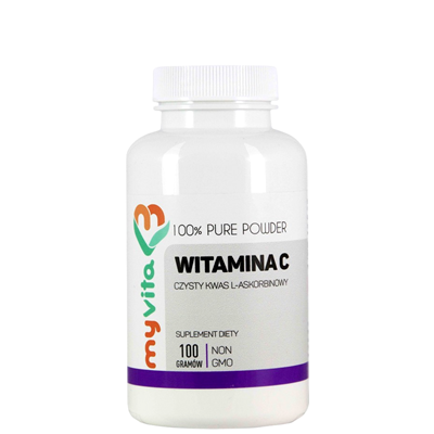 MyVita Witamina C proszek 100g - kwas L-Askorbinowy