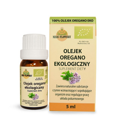 Olejek oregano 100% BIO 5ml MEDI-FLOWERY