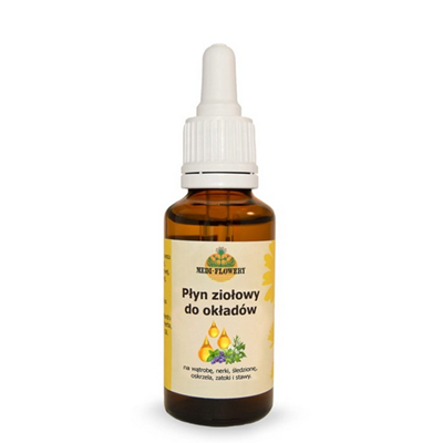 Płyn ziołowy do okładów 30ml MEDI-FLOWERY