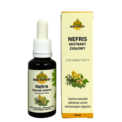 Ekstrakt ziołowy Nefris 30ml MEDI-FLOWERY