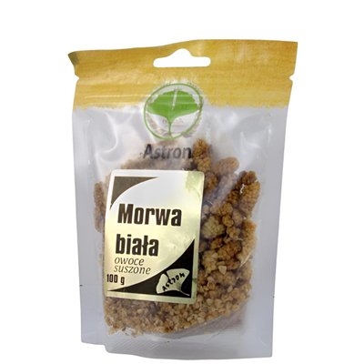 ASTRON Morwa biała suszone owoce 100g
