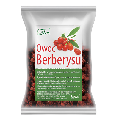 Berberys owoc suszony 50g FLOS