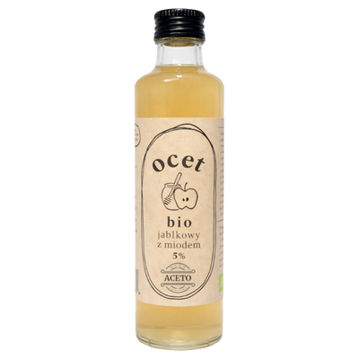 ACETO Ocet jabłkowy z miodem 5% BIO 250ml