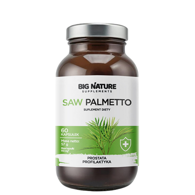 BIG NATURE Kapsułki Saw Palmetto ekstrakt 60 kaps.
