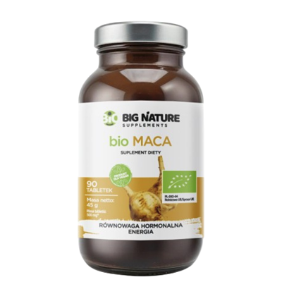 BIG NATURE Tabletki Maca BIO 500mg, 90 tabl.