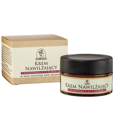 KORANA krem nawilżający z wit. A, E, F  i filtrem UV 50ml