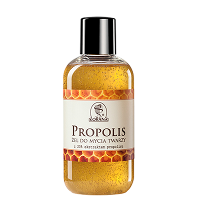 KORANA żel do mycia twarzy propolisowy 200ml