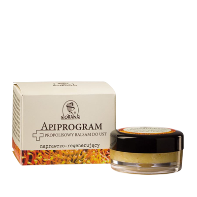 APIPROGRAM Balsam propolisowy do ust naprawczo-regenerujący 7ml KORANA