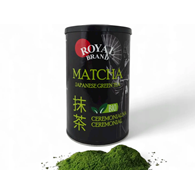 Matcha japońska ceremonialna BIO puszka 100g ROYAL BRAND
