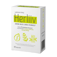 HERLIIV 60 kaps. - zdrowe włosy, skóra i paznokcie
