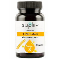 Omega-3 1000mg, 90kaps. SUPLIIV