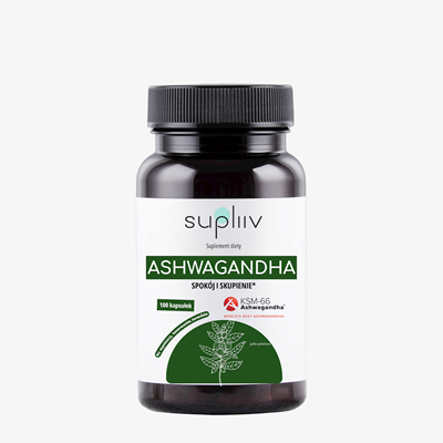 Ashwagandha KSM-66 100 kaps. SUPLIIV