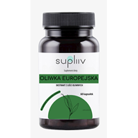 Oliwka europejska ekstrakt 10:1 400mg, 60kaps. SUPLIIV