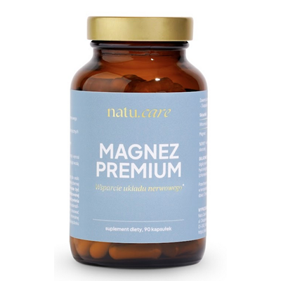 Magnez Premium + wit. B6 90kaps. NATU.CARE