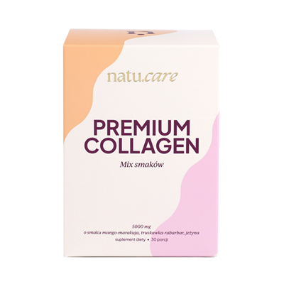 Kolagen Premium mix 3 smaków 5000mg 30 saszetek NATU.CARE