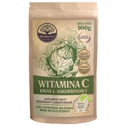 Witamina C z kapusty 900g SKARBY GAI NATURAL