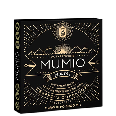 Mumio oczyszczone bryłka 2x5g NAMI