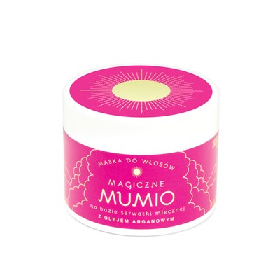 Maska do włosów Magiczne Mumio na bazie serwatki mlecznej z olejem arganowym 200ml NAMI