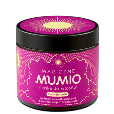 Maska do włosów Magiczne Mumio na bazie serwatki mlecznej z olejem arganowym 200ml NAMI