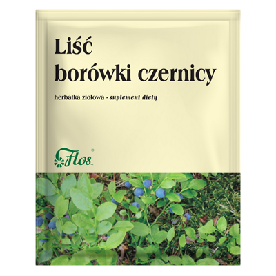 Borówka czernica liść 50g FLOS