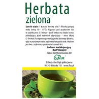 Herbata zielona 100g FLOS