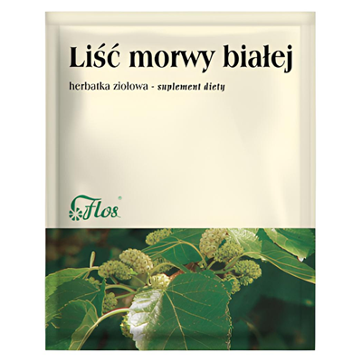 Morwa biała liść 50g FLOS