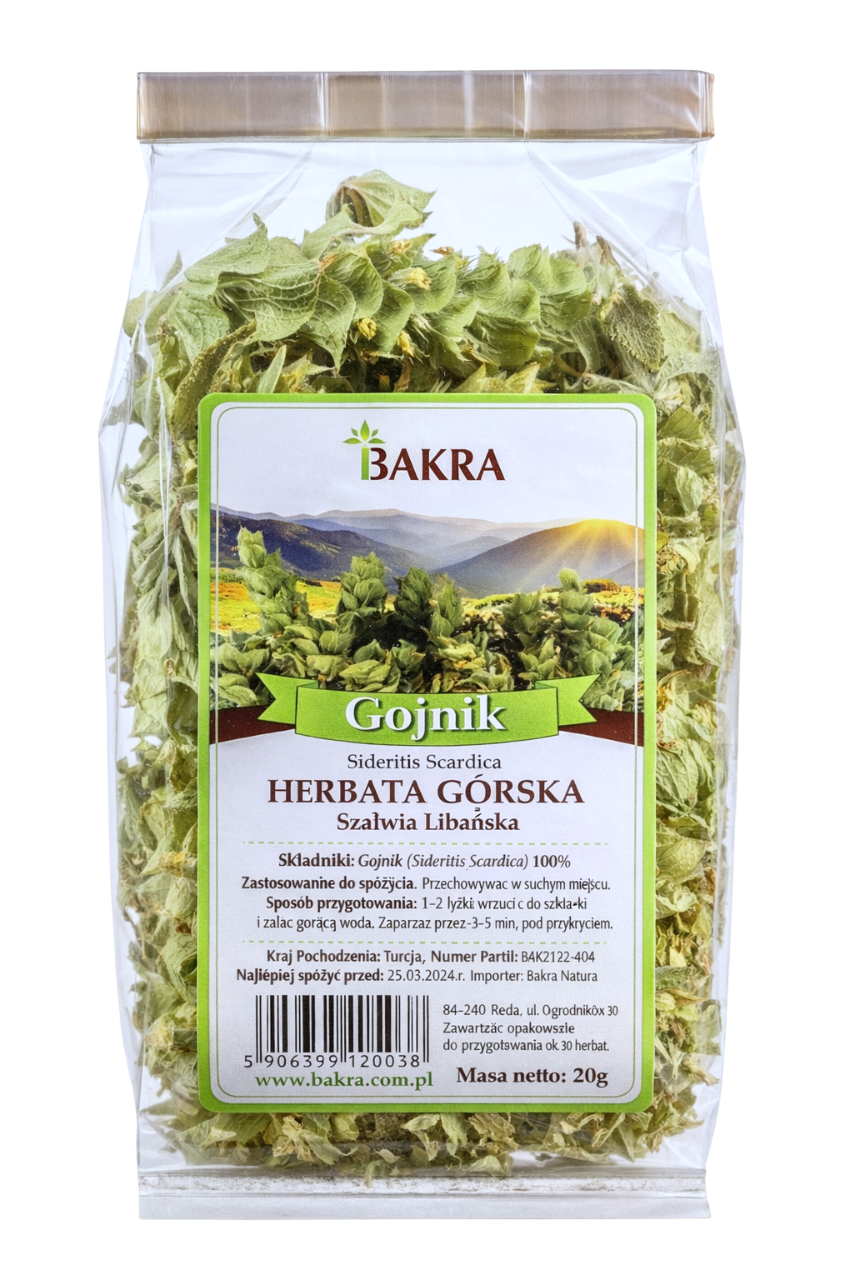 Bakra Gojnik 20g- herbata gorska ( szalwia libanska)