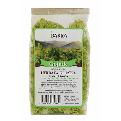 BAKRA Gojnik 20g - Herbata Górska (Szałwia Libańska)