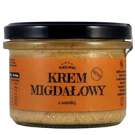 WARSZAWSKI Krem migdałowy z wanilią 190g