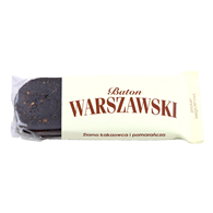 BATON WARSZAWSKI Ziarno kakaowca i pomarańcza 50g