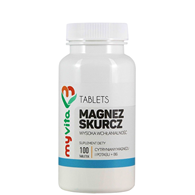 MyVita Magnez Skurcz 100tabl. - Magnez + Potas + Witamina B6