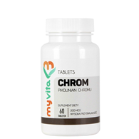 MyVita Chrom 200mcg, 60tabl. - pikolinian chromu