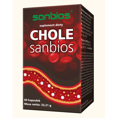 SANBIOS CHOLEsanbios 60kaps.